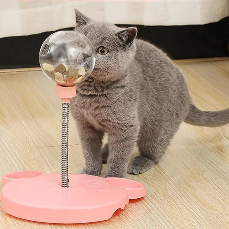 Interactive Treat Dispensing Ball – Slow Feeder for Cats & Dogs