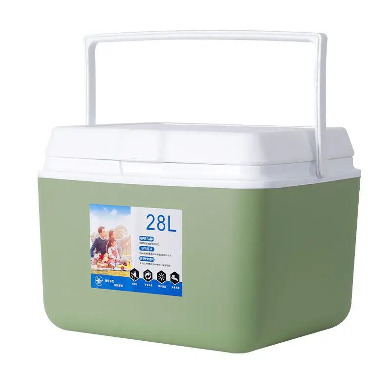 Camping Picnic Cooler Outdoor Car Portable Incubator Ice Bucket Stall