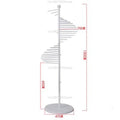Floor Standing Scarf, Belt & Bag Display Rack – Wrought Iron
