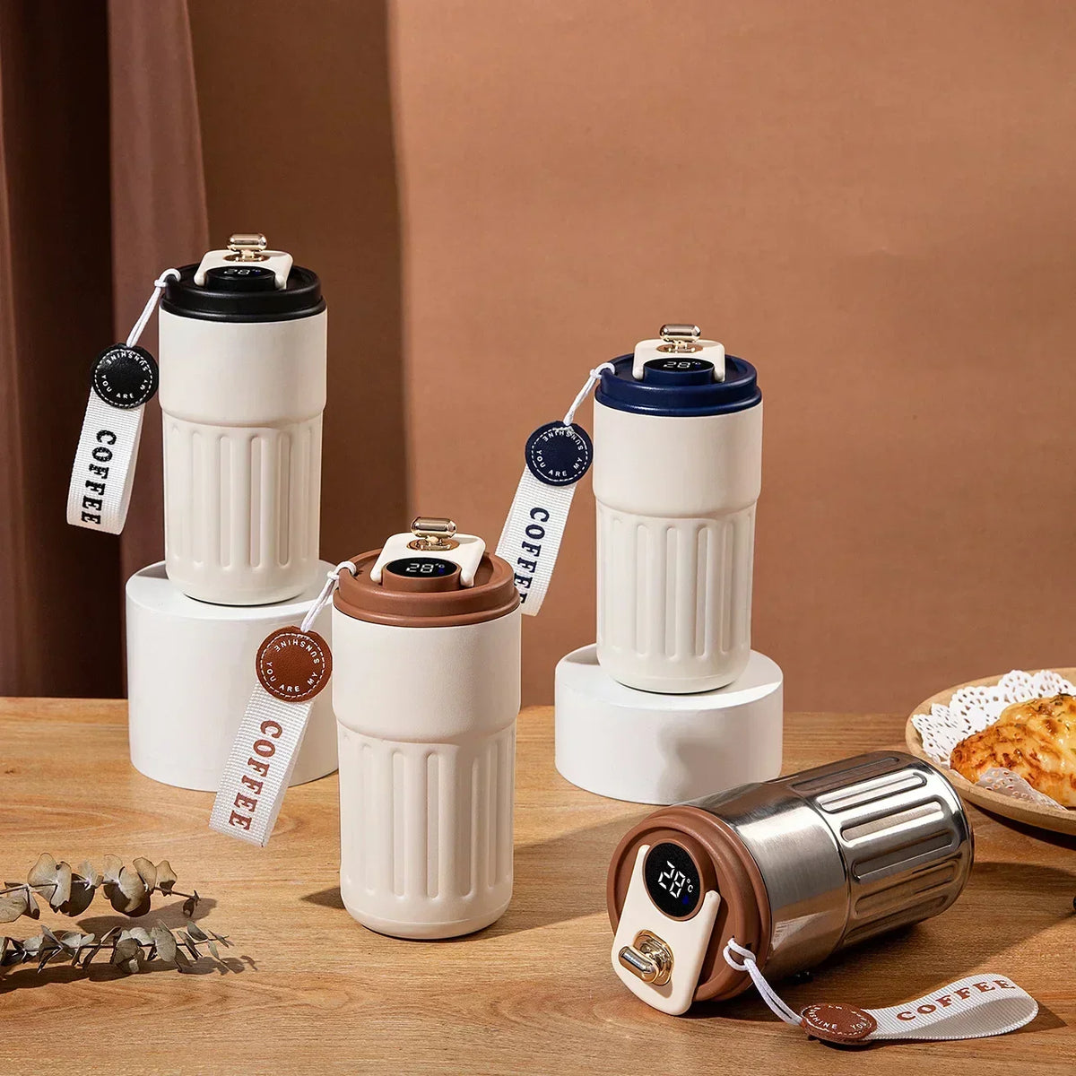 Stainless Steel Vacuum Insulated Thermal Mug | Travel Thermos