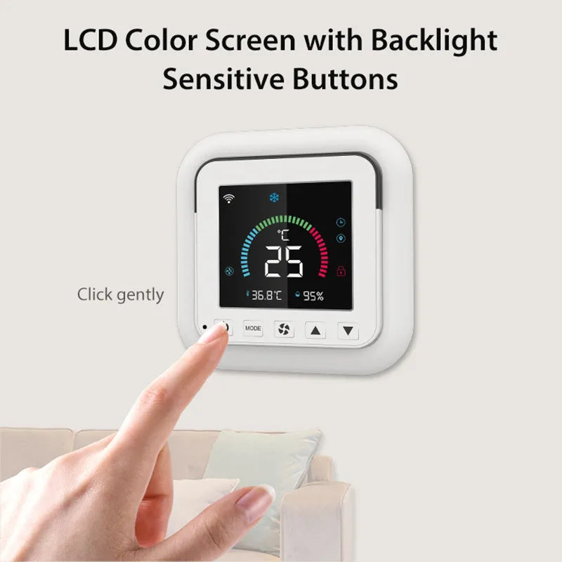 Tuya Wifi Smart Air Conditioner Controller Temperature Humidity