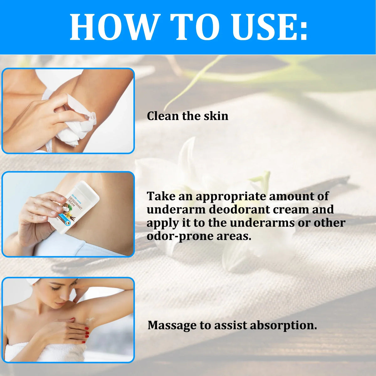 YURHERSU Coconut Deodorant Cream – Fresh, Unisex, CPNP