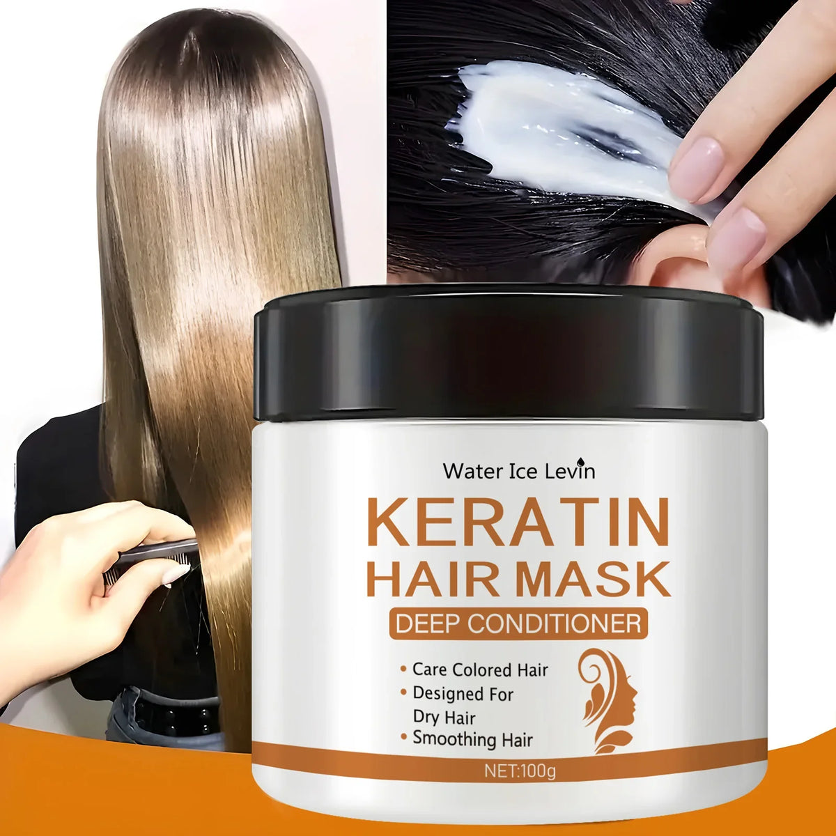 Keratin Hair Mask – Deep Conditioning for Dry & Damaged Hair