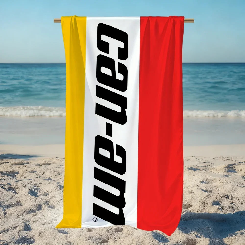 Can-Am BRP Logo Quick-Dry Beach Towel | Soft Sports Towel