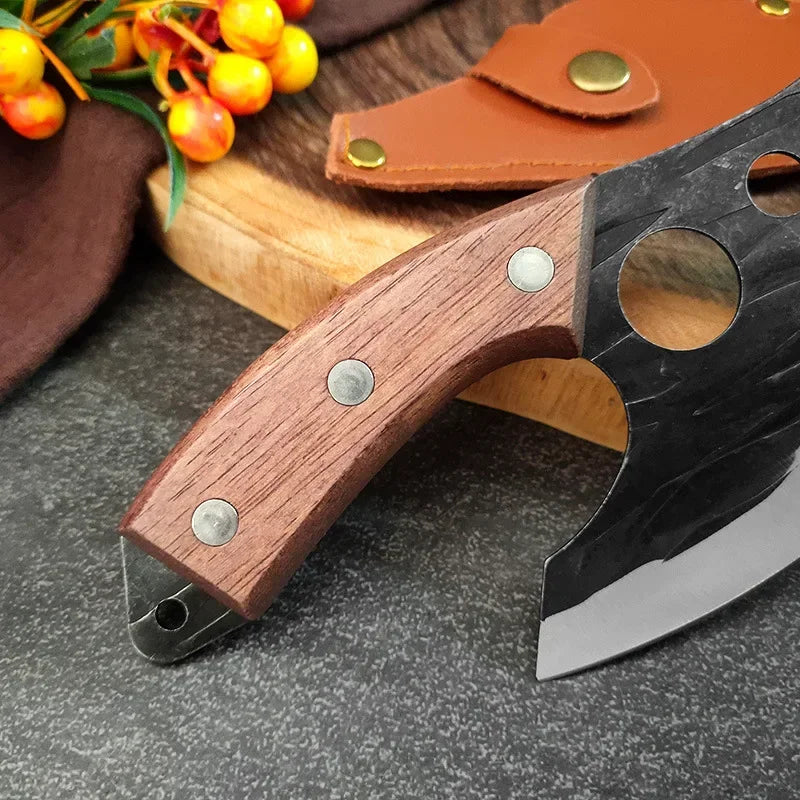 SHENJIU Hand-Forged Boning Knife – 12.5" Stainless Steel Blade