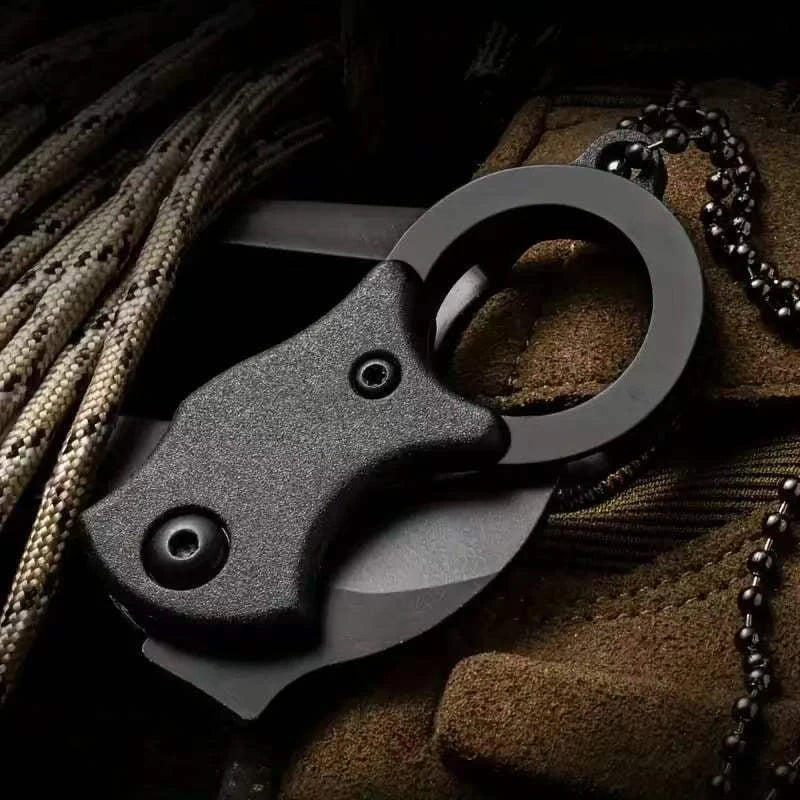 Mini Folding Pocket Knife – Claw Design Keychain Knife Camping