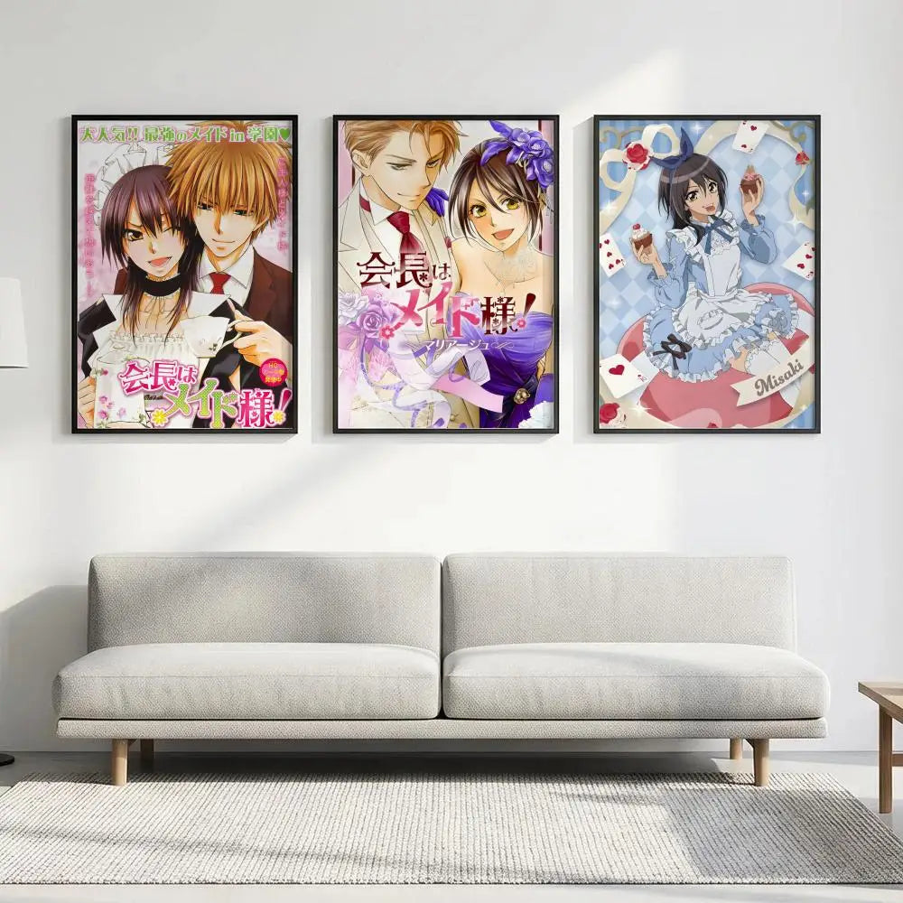 Kaichou wa Maid-sama Anime Poster – HD Waterproof Wall Art