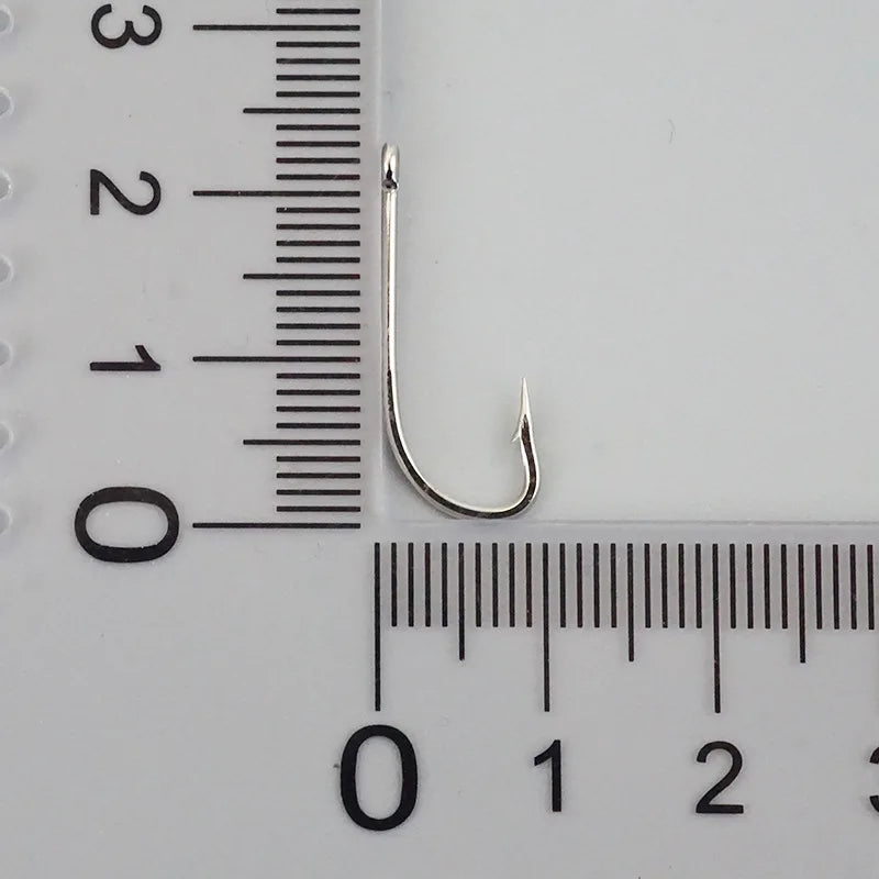 10-Pack Texas Rig Straight Shank Hooks – Wide Bend Soft Bait