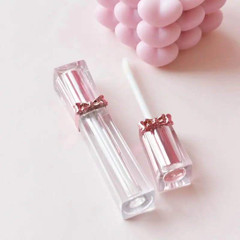 3.5ml Empty Lip Gloss Tube | DIY Rose Gold Bowknot Container