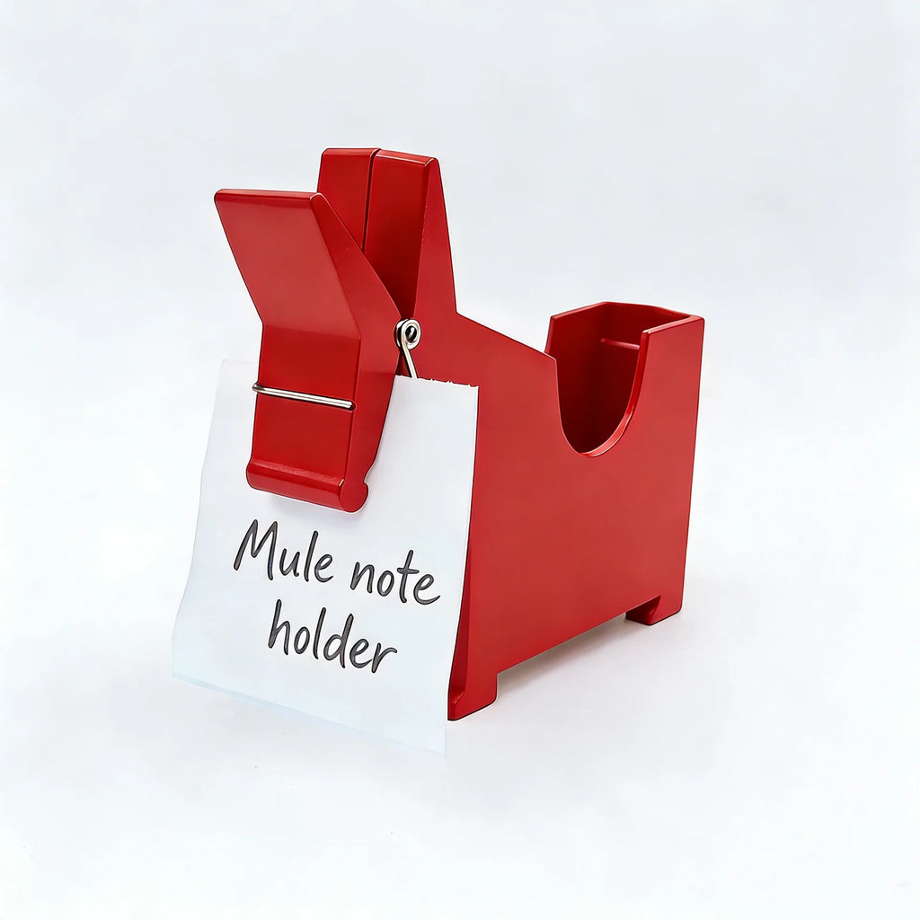 Desktop Desk Organizer & Note Clip Storage Box | Home Office