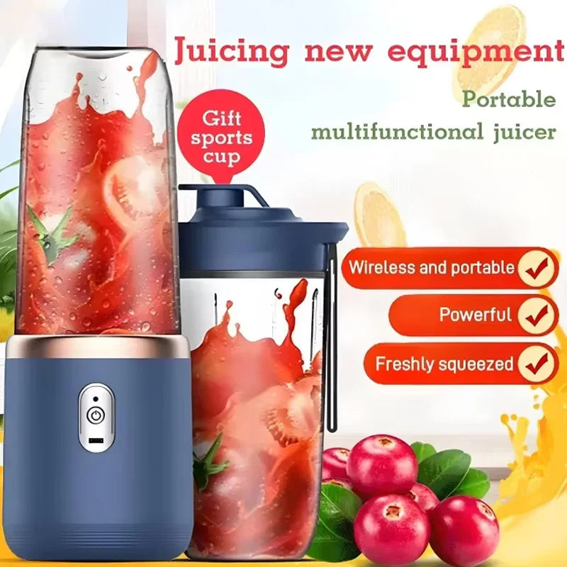 Portable USB Electric Juicer Cup | Personal Smoothie Blender