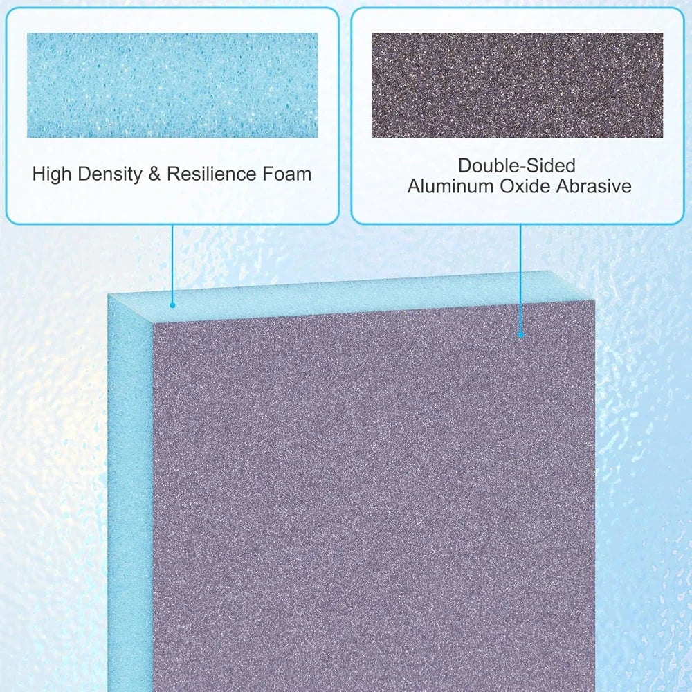 6-Pack Sanding Sponge Blocks 60–320 Grit | Wet & Dry Foam Pads