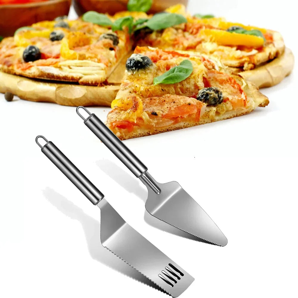 Stainless Steel Pie Server, Cake Cutter & Pizza Spatula