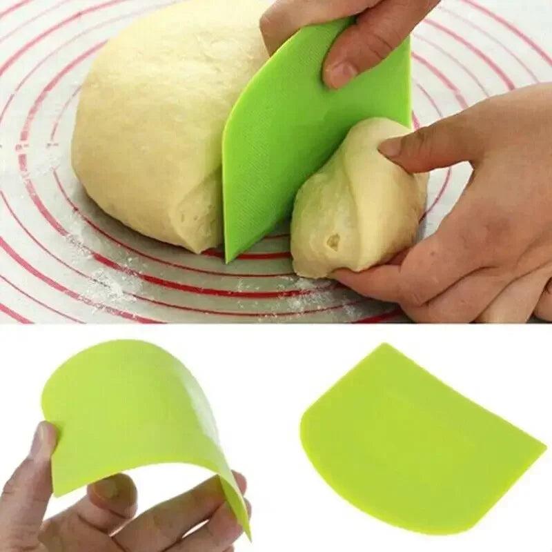 Plastic Dough Weight Cutter Cookie Fondant Bread Pizza Tools Spatula