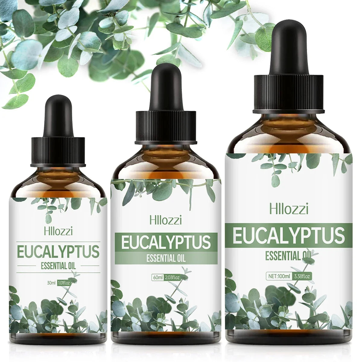 Hllozzi Eucalyptus Essential Oil – Nourishing Massage Oil