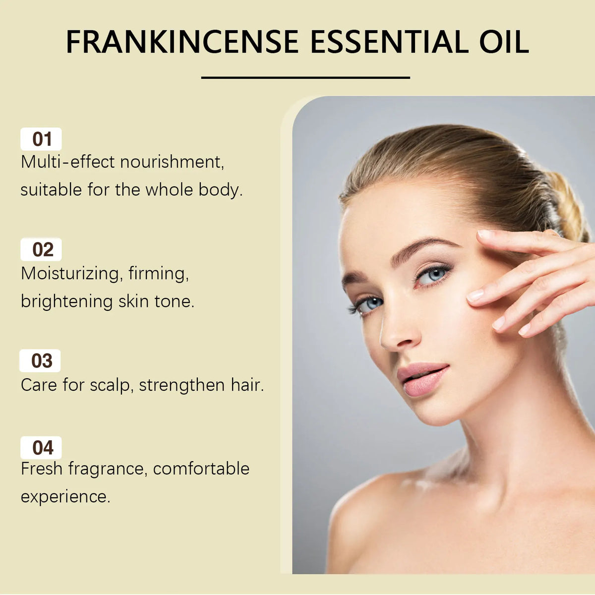 Frankincense Essential Oil 60ml – Hair, Skin & Body Care