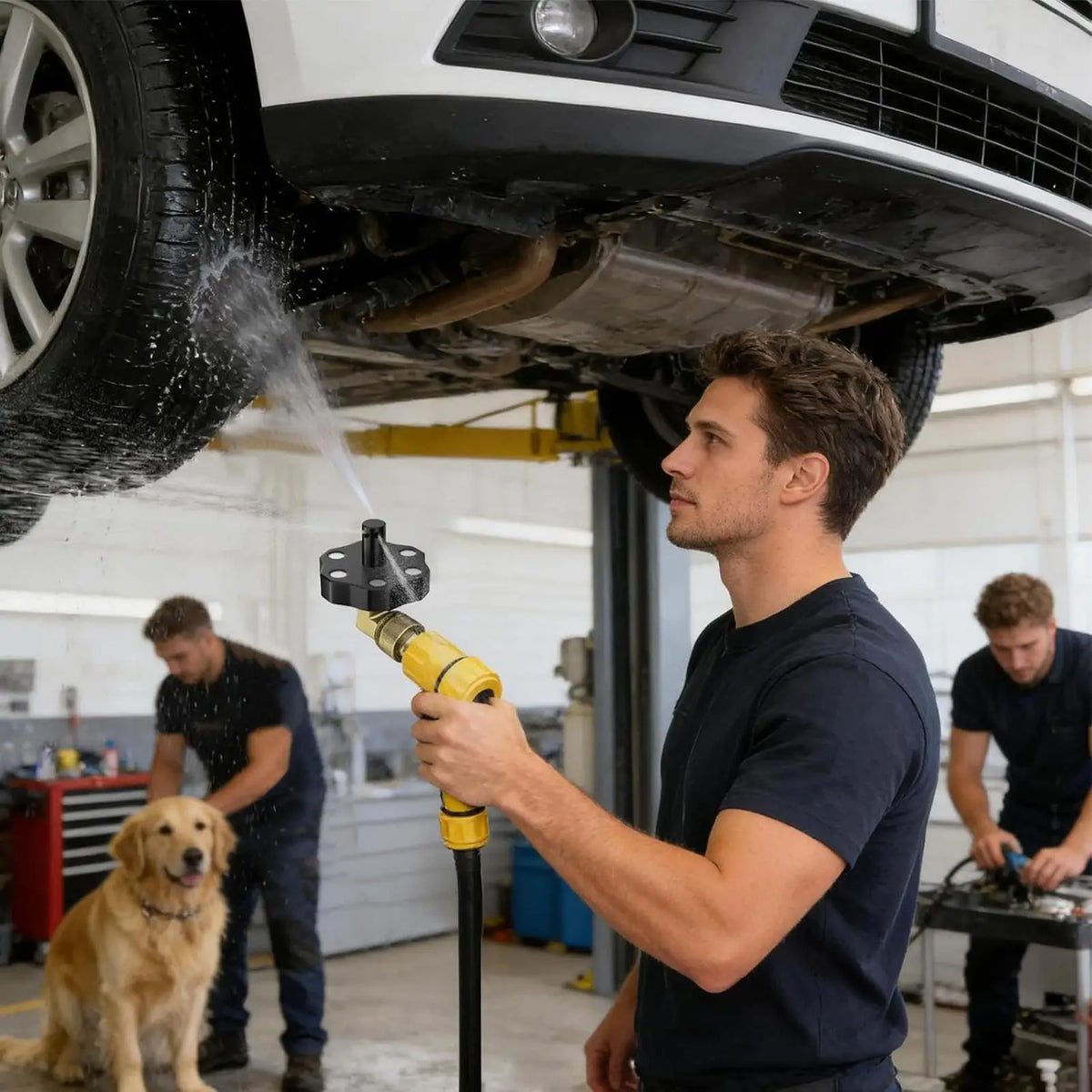 Magnetic Chassis Flusher Kit – Undercarriage Wash for Trucks & SUVs