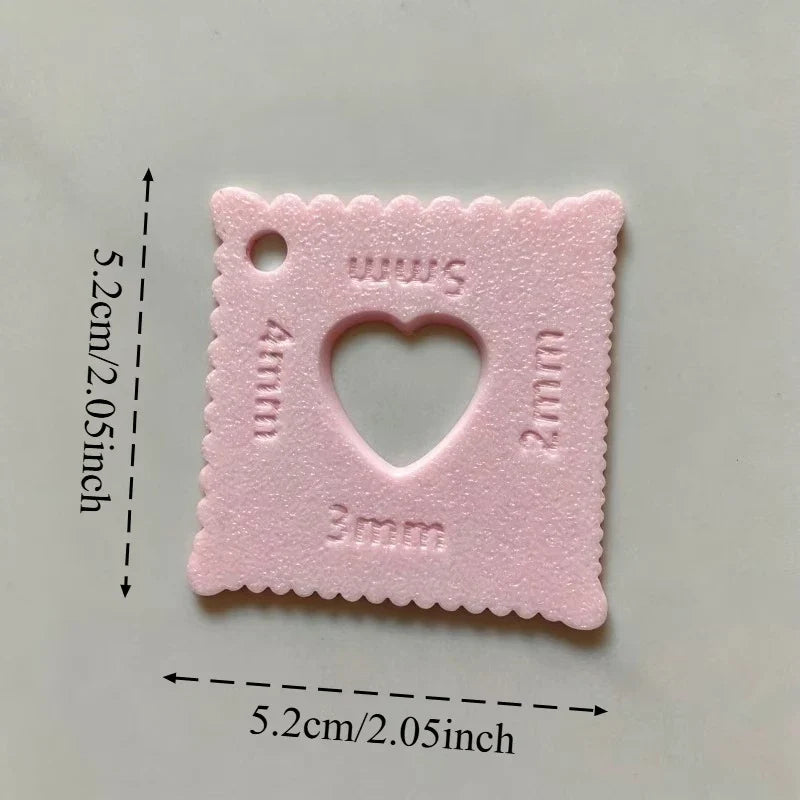 Manual Sewing Tool Needle Thread Ruler Containing 2 3 4 Spacing