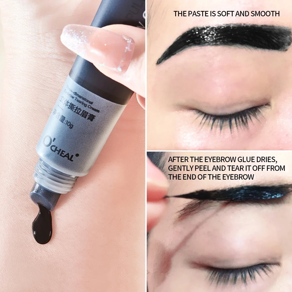 O'CHEAL Peel-Off Eyebrow Tinting Gel – Waterproof Long-Lasting