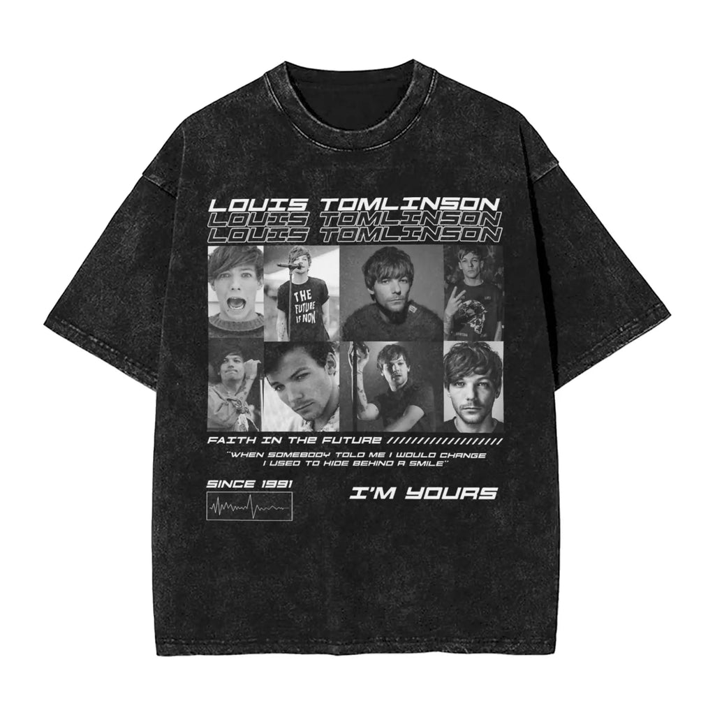 Men's Louis Tomlinson Cotton Graphic T-Shirt | I'm Yours Tee