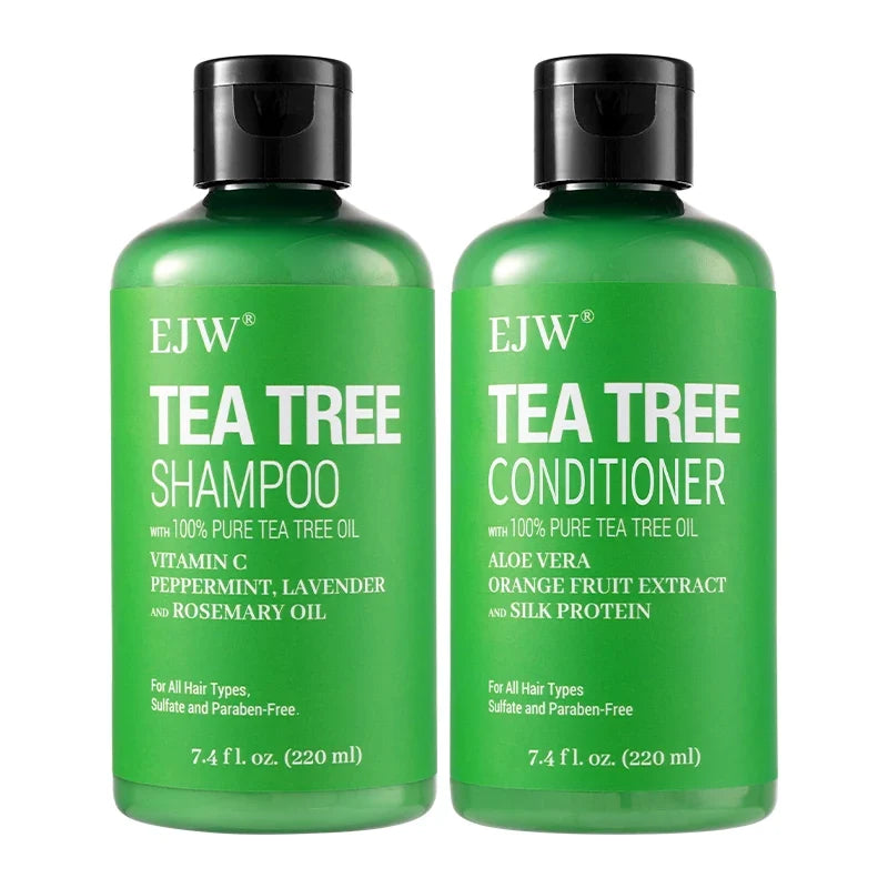 Tea Tree Oil Shampoo & Conditioner Set – Clarifying Scalp