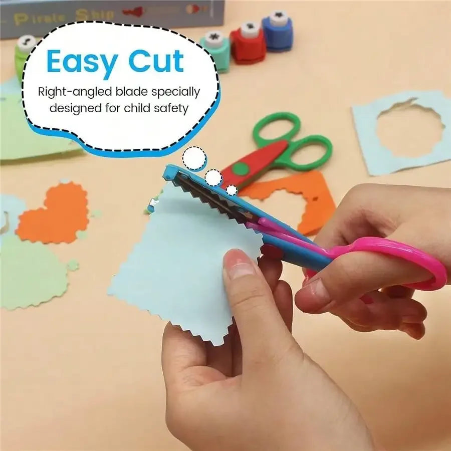 Kids Safety Scissors Set of 6 – Art, Craft & Scrapbooking