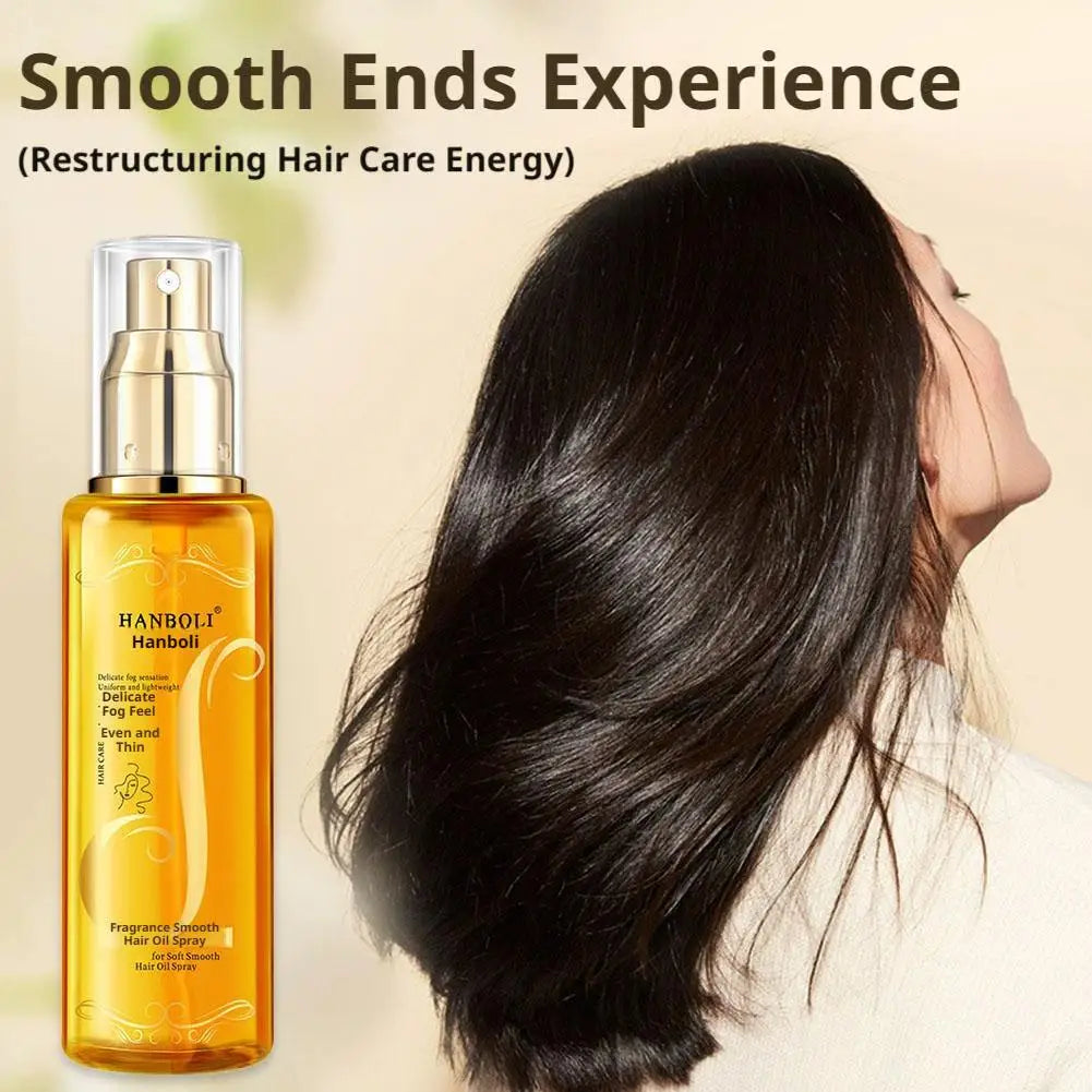 Essential Oil Hair Oil Spray | Moisturizing, Anti-Frizz Mist