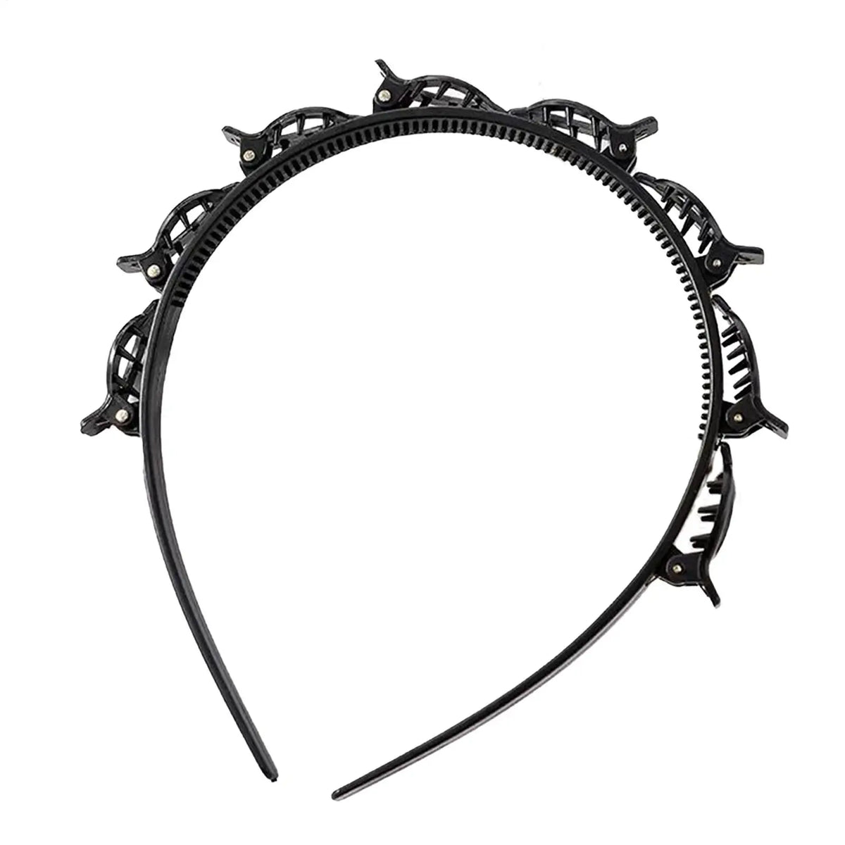 Women's Headband with Clips – Twist, Plait & Bang Styling Hoop