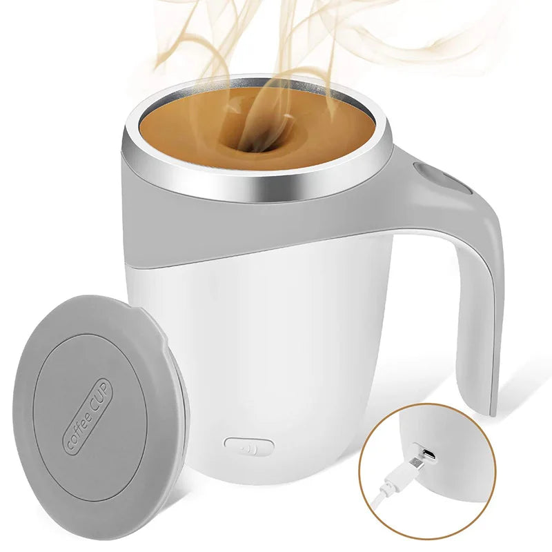 Rechargeable Stainless Steel Auto Mixing Travel Cup
