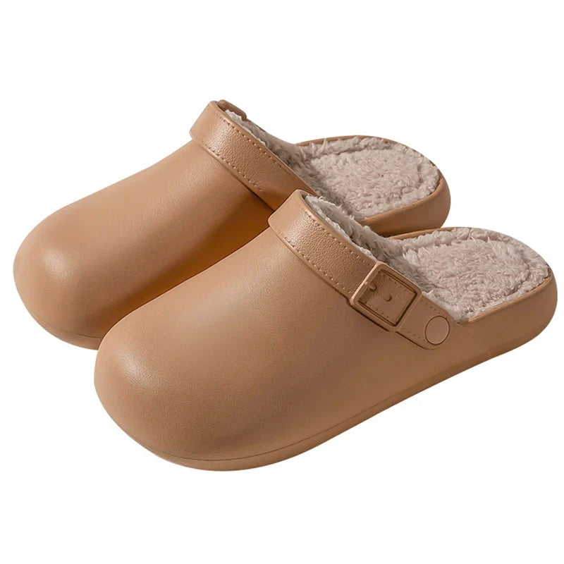 HAJINK Women's Winter House Slippers – Warm Plush Indoor Shoes