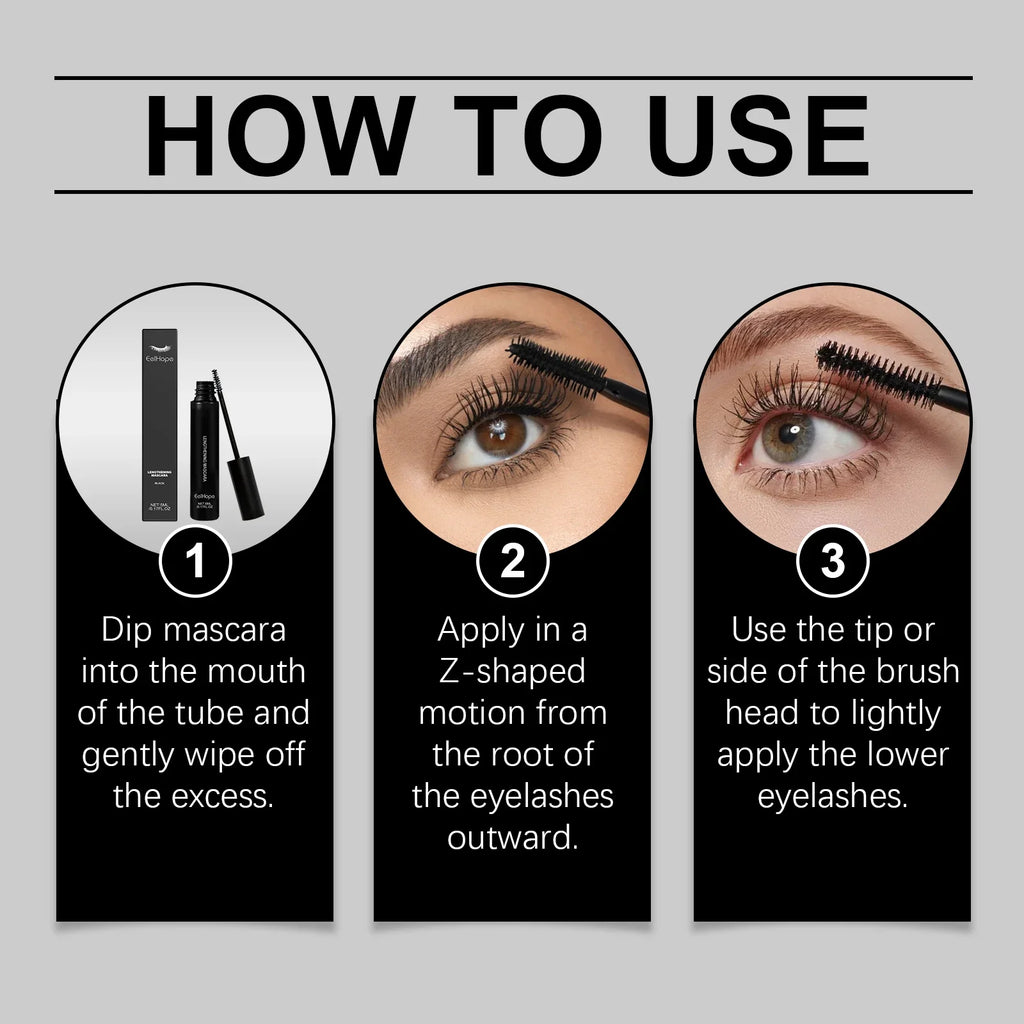 Eelhope Volumizing Waterproof Mascara – Lengthening & Curling