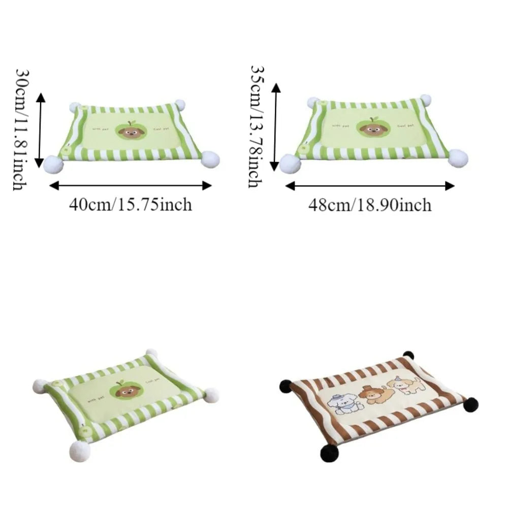 Cooling Pet Bed Mat – Double-Sided, Washable & Portable
