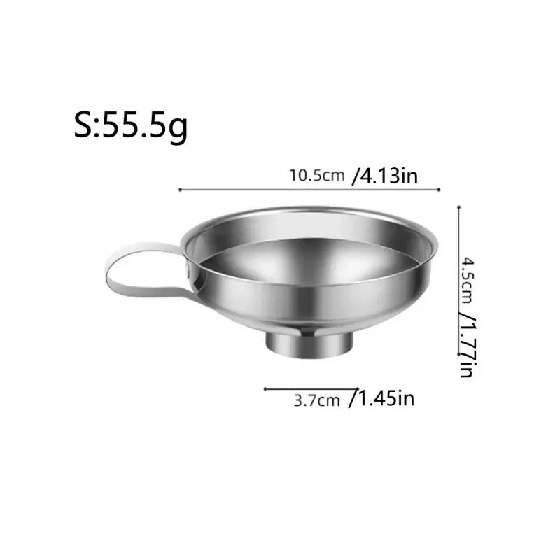 Wide Mouth Canning Funnel – Food-Grade Stainless Steel