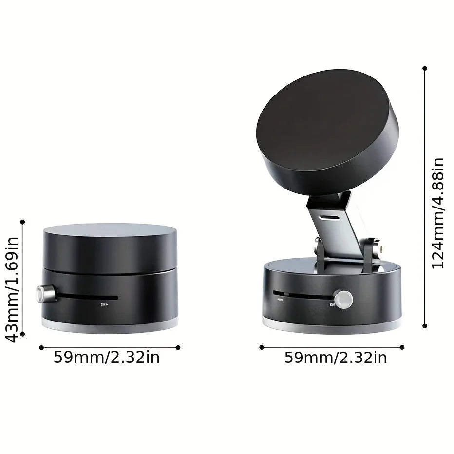 Magnetic Double Suction Cup Car Phone Mount | Ultra Stable