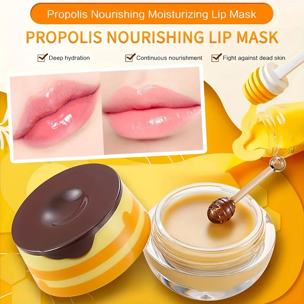 2-Pack Bee Balm Lip Balm – Exfoliating Lip Scrub & Sleeping Mask