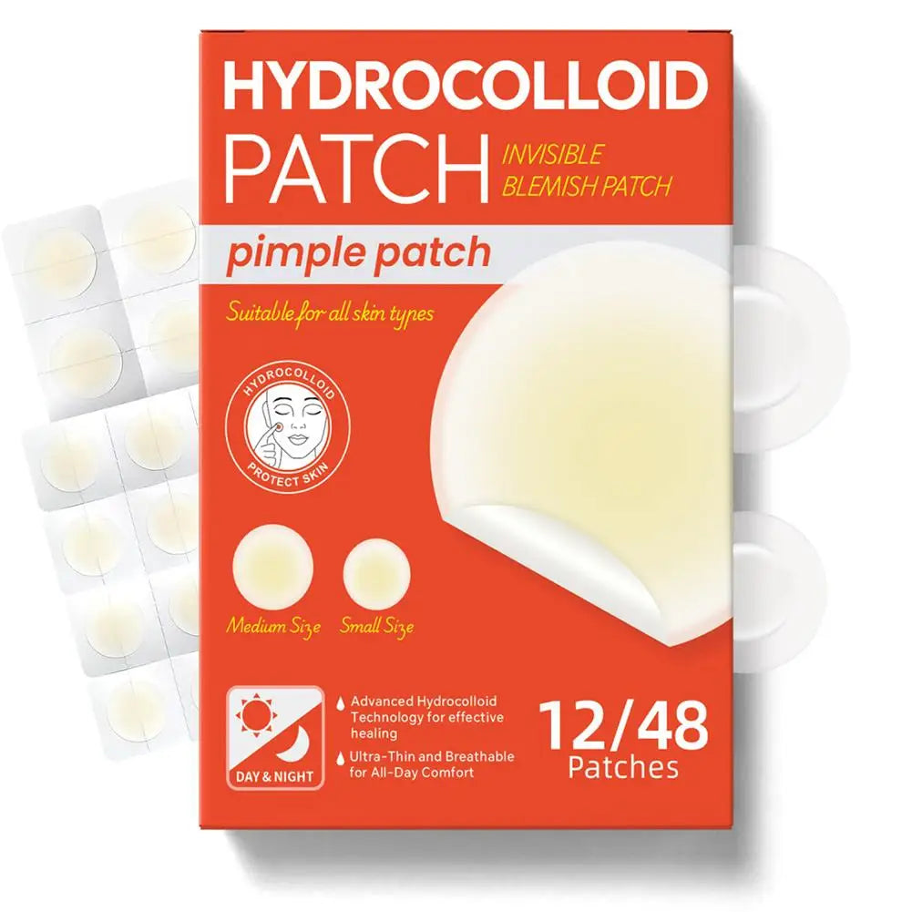 Hydrocolloid Acne Patches – Hyaluronic Acid Blemish Dots