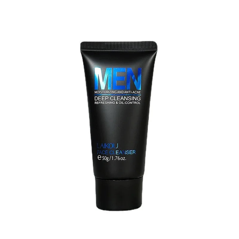 LAIKOU Men Facial Cleanser Face Washing Moisturizing Man Skin Care