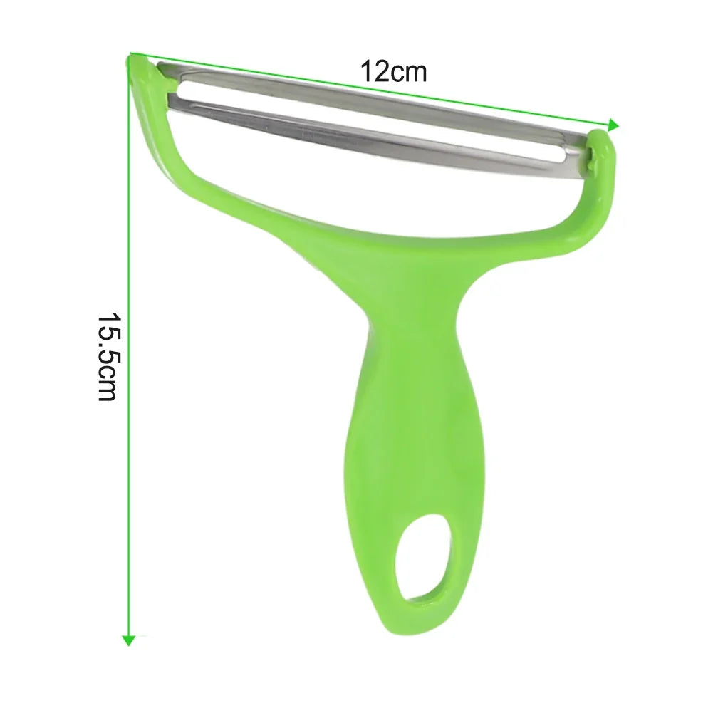 LEENKEA Stainless Steel Julienne Peeler & Vegetable Grater