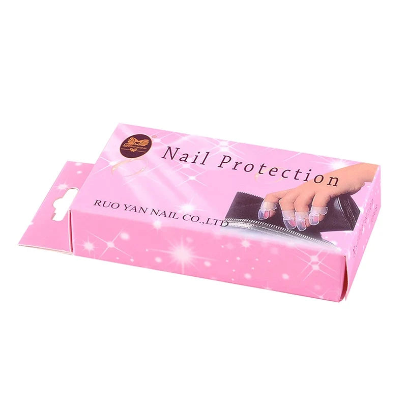 10-Piece Nail Polish Protector Clips | DIY Manicure Tool Set