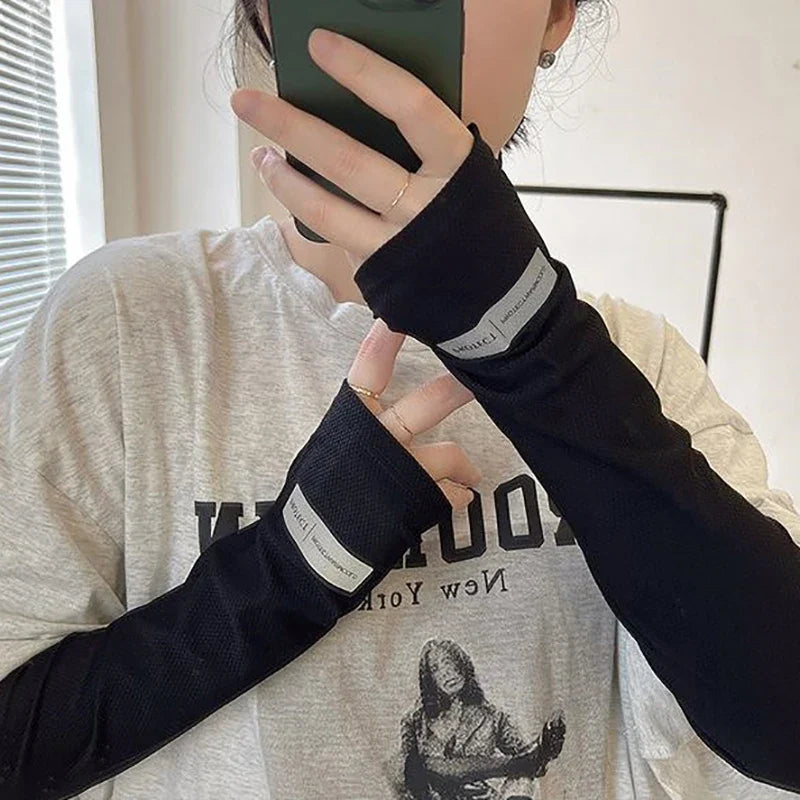 UV Protection Ice Arm Sleeves – Unisex Sun Cover for Cycling