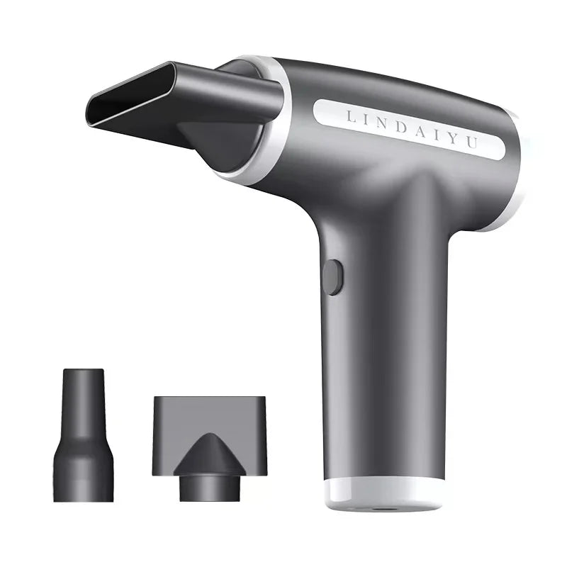 PDQ Wireless USB Hair Dryer – 4-Speed Cordless Multifunctional