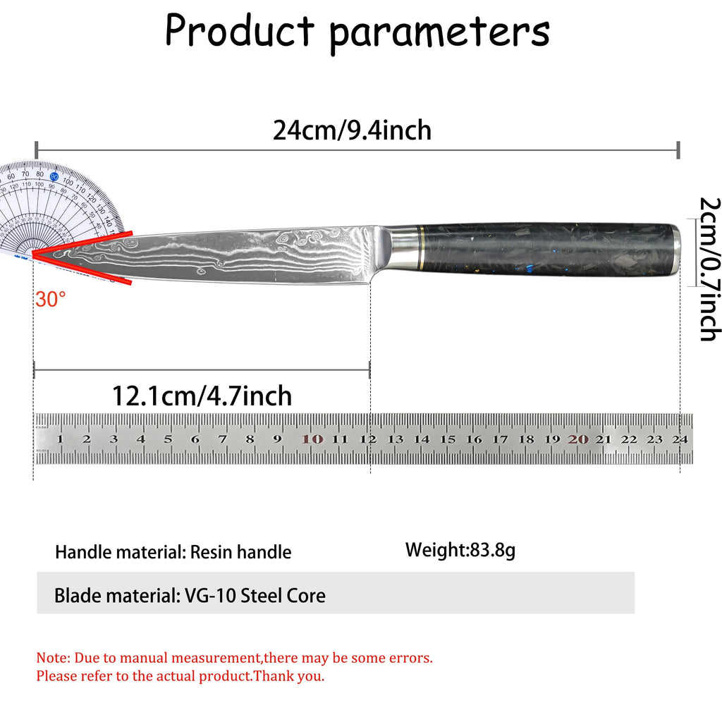 Damascus Steel 67-Layer Chef Knife – Sharp Kitchen Utility