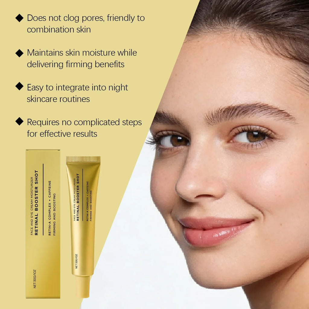 Retinal Face & Eye Cream – Caffeine Firming Moisturizer 30g