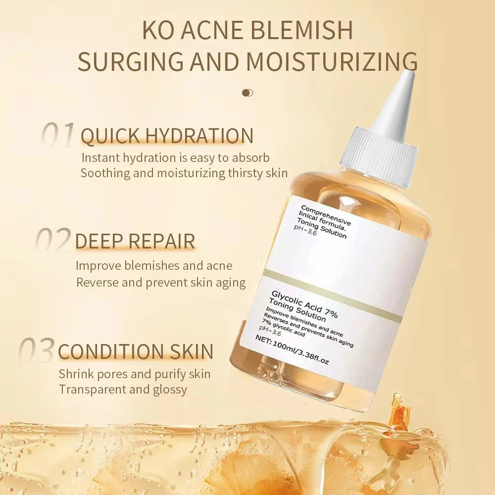 Glycolic Acid 7% Exfoliating Toner | Pore Minimizing & Oil Control