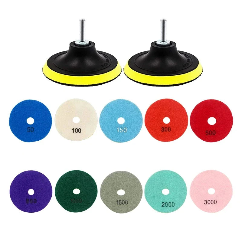 A36T- Diamond Polishing Pads Wet Dry Granite Stone Concrete Marble