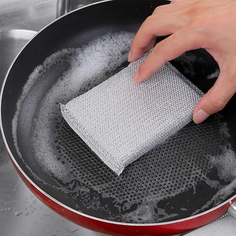 Scratch-Free Kitchen Dishwashing Sponges – 4-Pack