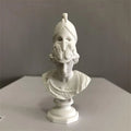 Nordic Gypsum Portraits Plaster Bust Statue Greek Mythology Figurine