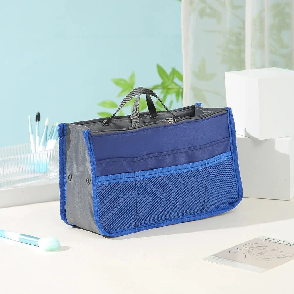 Large Capacity Makeup Bag & Toiletry Organizer | Double Zipper