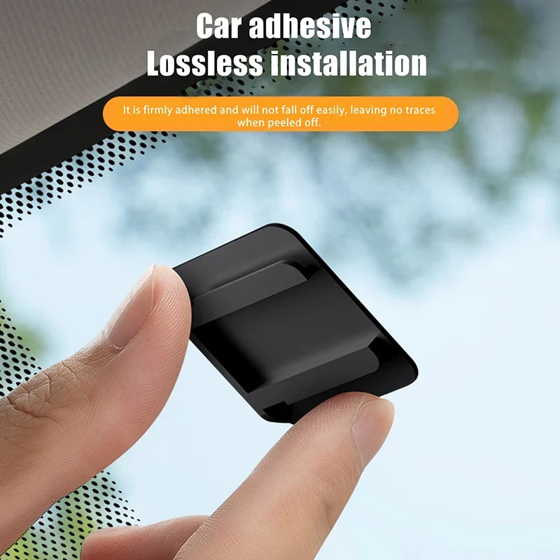 Compact Car Toll Pass Holder – Adhesive Windshield ETC Bracket