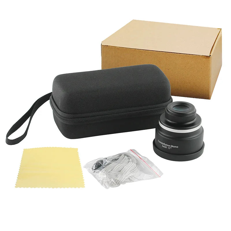 2x40 Portable Monocular Telescope for Stargazing, Hunting & Travel